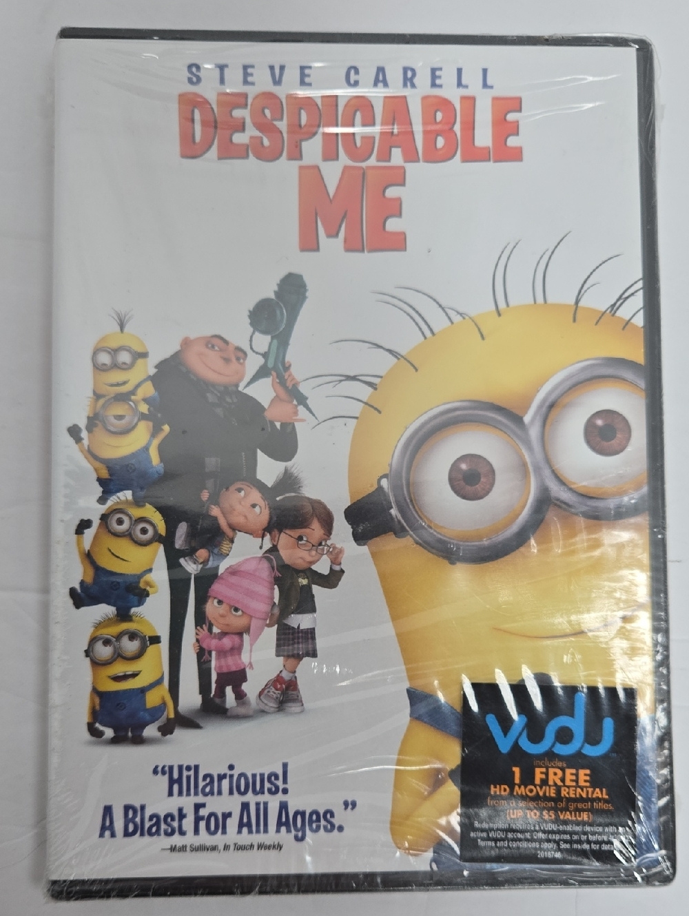 Despicable Me DVD featuring Steve Carell New